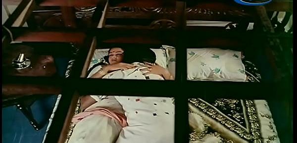  Tamil Actress Radha enjoyed in Bed